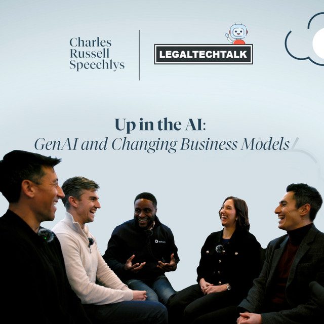 LegalTechTalk - Up in the AI: GenAI and Changing Business Models